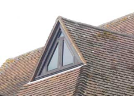 Gablet roof example