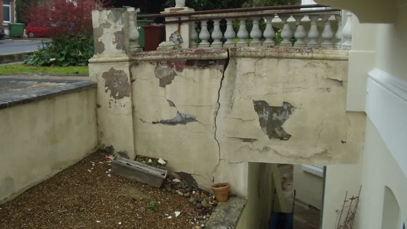 Report on subsidence damage in Tunbridge Wells