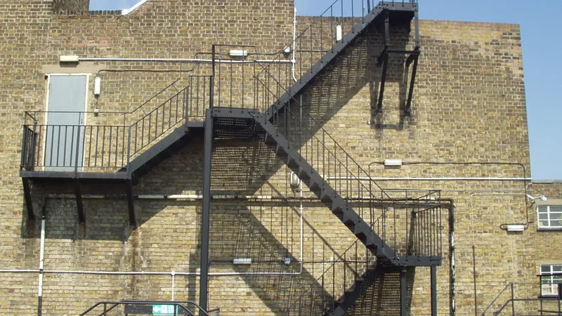 Condition report on a fire escape in Romford