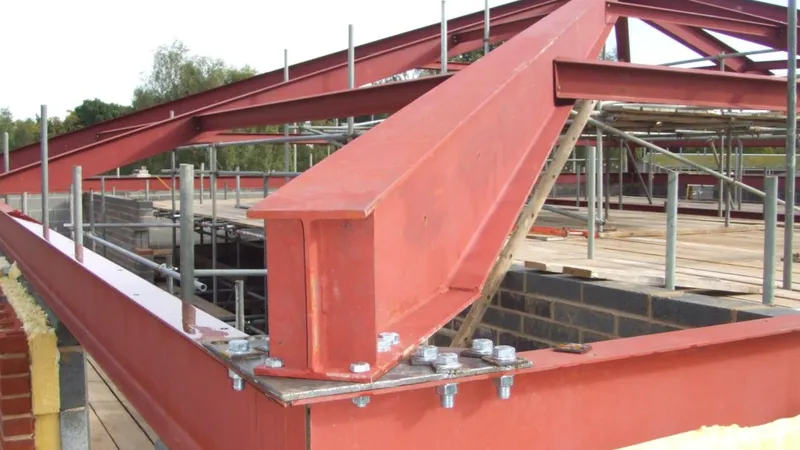 Steel roof for Dulwich Prep School Cranbrook