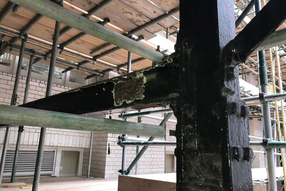 Corrosion of structural steelwork